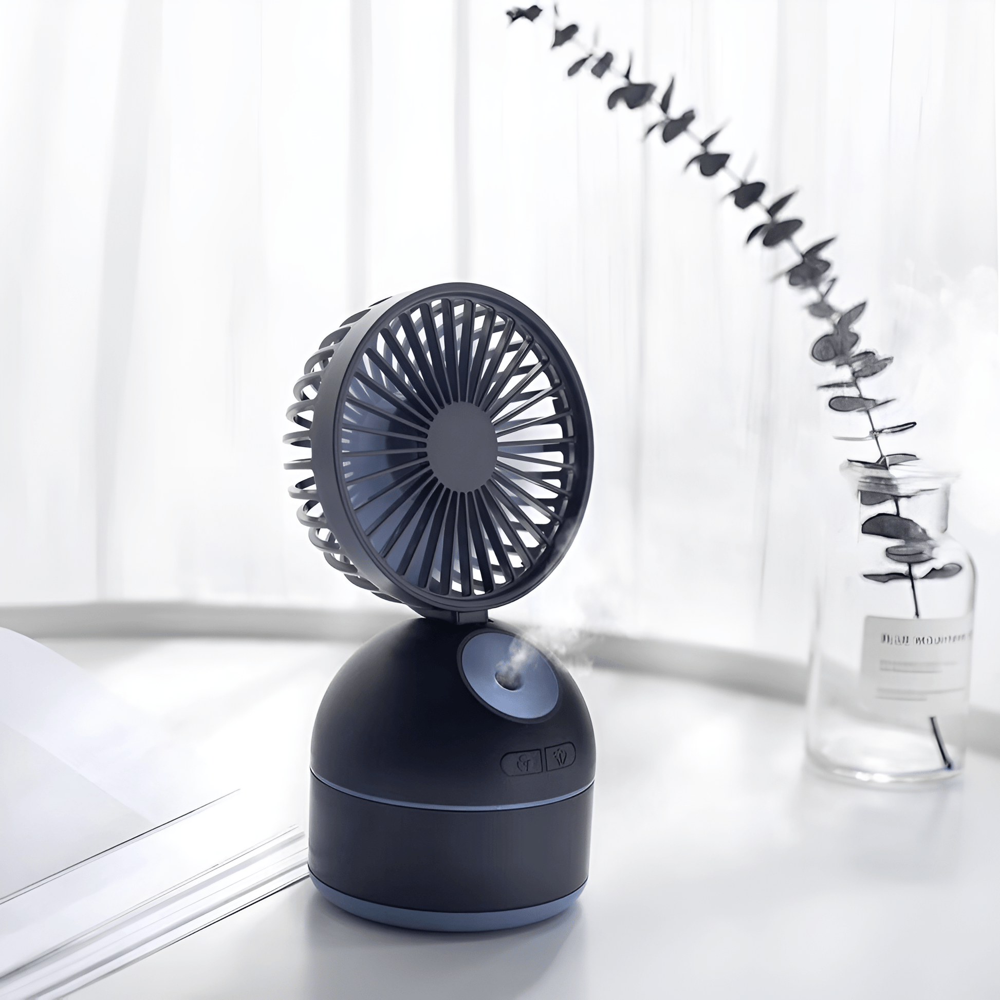 Glacient USB 2 - in - 1 Fan Humidifer - Glacient Fans